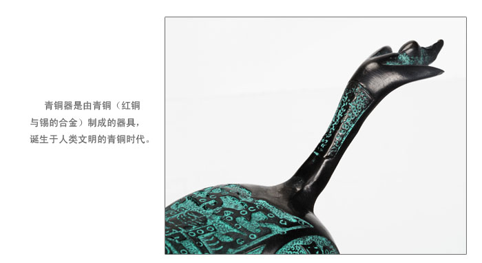 开光青铜马踏飞燕家居风水摆件 镇宅辟邪助事业吉祥物-第4张大图