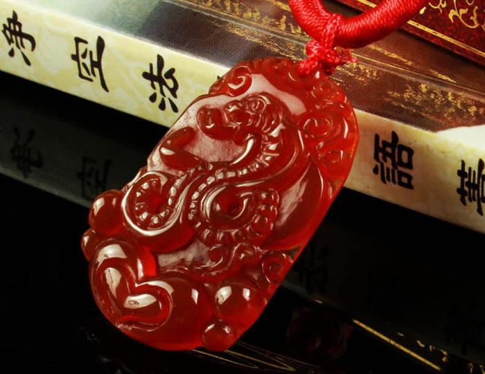 开光2017年属鸡开运吉祥物 牛蛇富贵红玛瑙吊坠 辟邪化煞纳福吉祥物-第2张大图